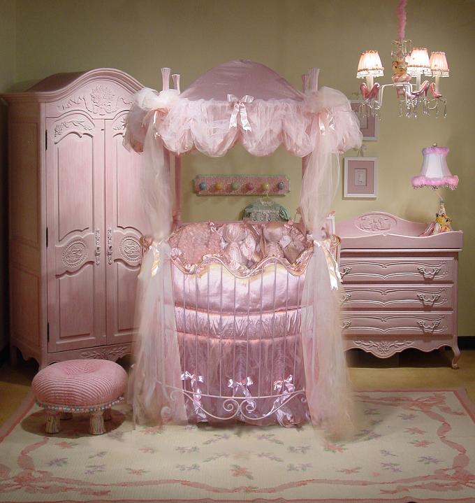 elegant baby crib